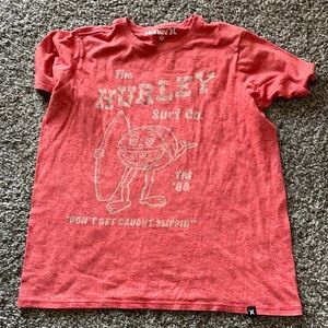 Hurley boys surf wax logo small tee